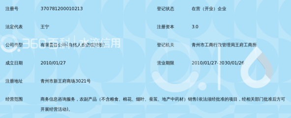 青州鸿丰信息咨询